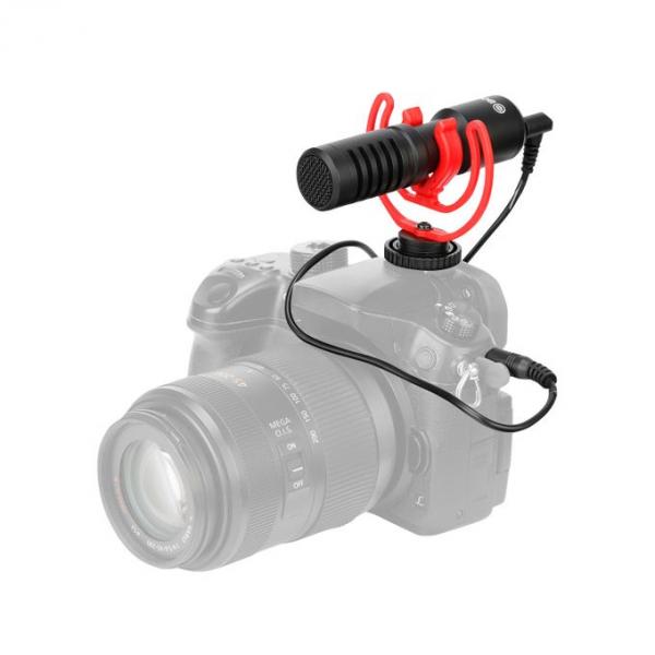 Boya BY-MM1+ cardioid video mic pour smartphones & DSLR's